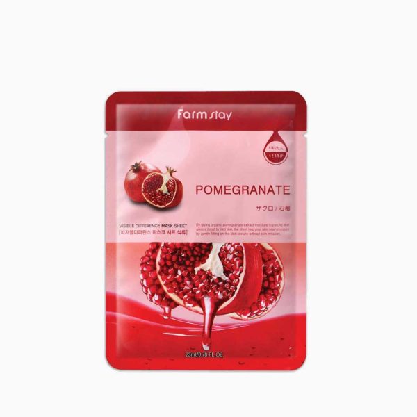 Farm Stay Visible Difference Mask Sheet (Pomegranate) - 23ml