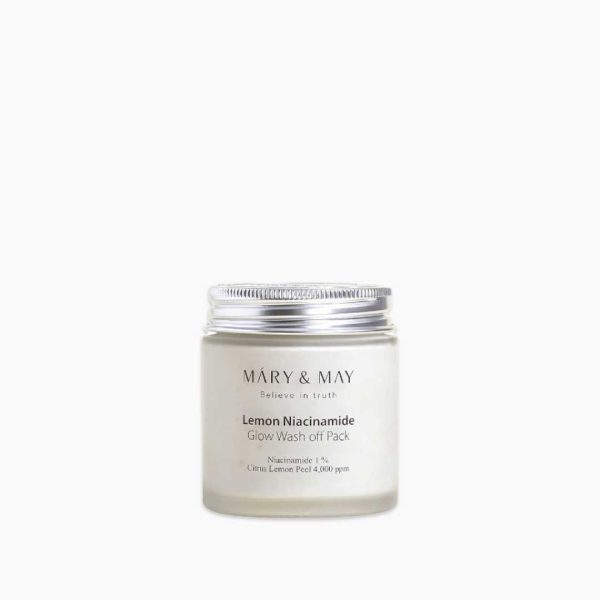 Mary & May Lemon Niacinamide Glow Wash Off Mask Pack - 125g