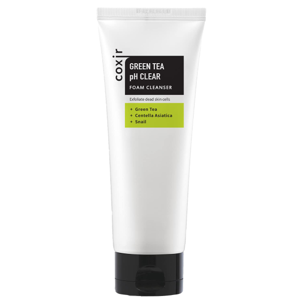 Coxir Green Tea pH Clear Foam Cleanser - 150ml