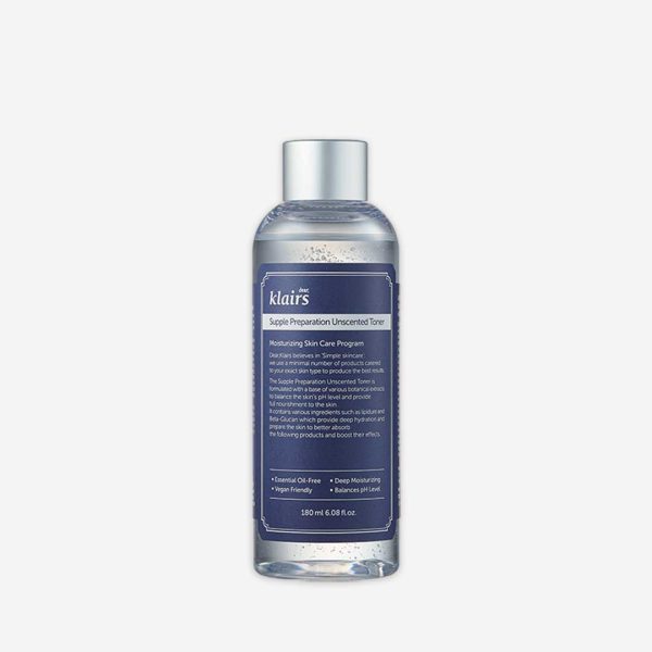 Dear Klairs Supple Preparation Unscented Toner - 180ml