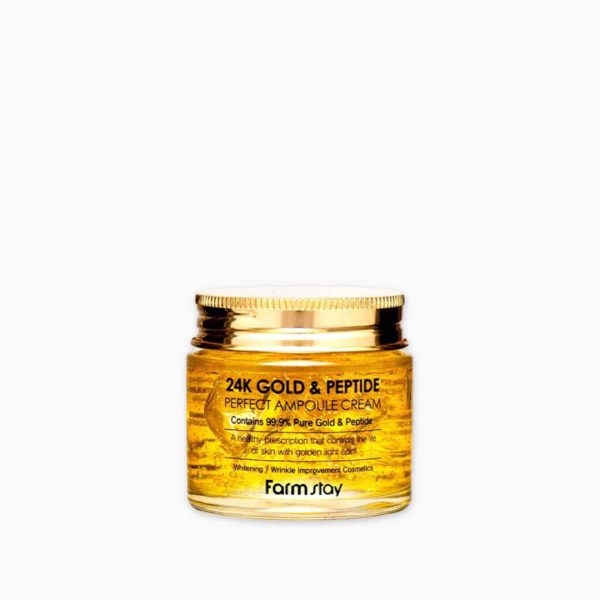 Farmstay 24k Gold & Peptide Perfect Ampoule Cream - 80g
