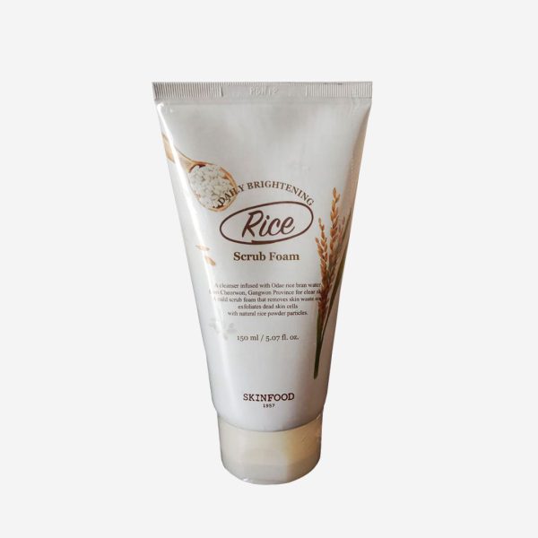 Skinfood Rice Daily Brightening Scrub Foam - 150ml