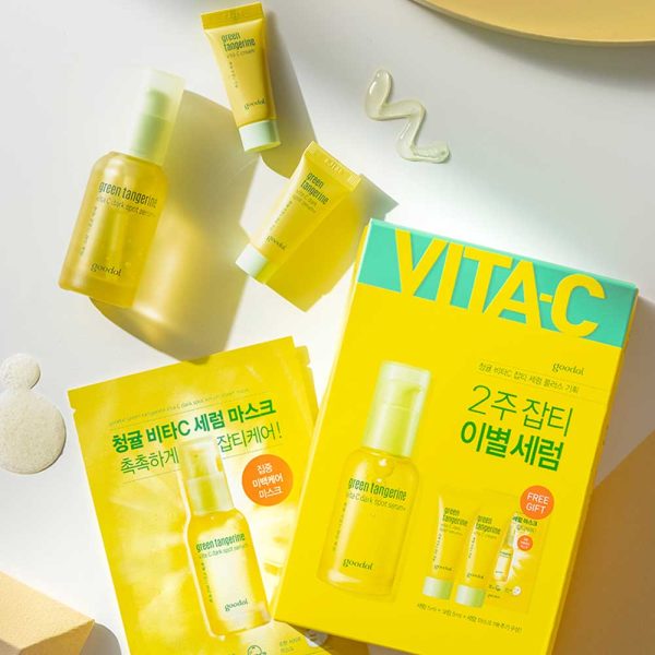 Goodal Green Tangerine Vita C Dark Spot Serum Special Set (4 Item)