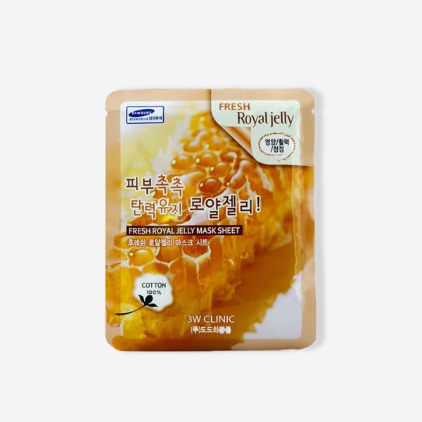 3w Clinic Fresh Royal Jelly Mask Sheet - 23g