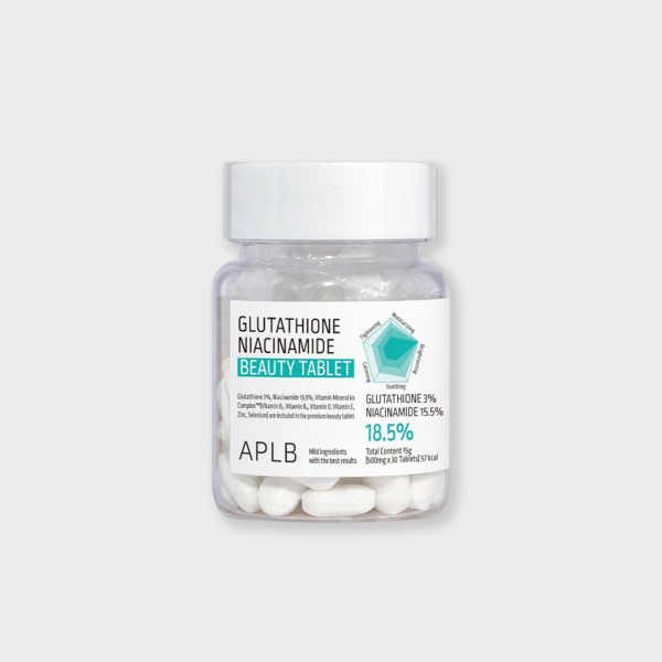 APLB Glutathione Niacinamide Beauty Tablet 500mg X - 30 Tablets