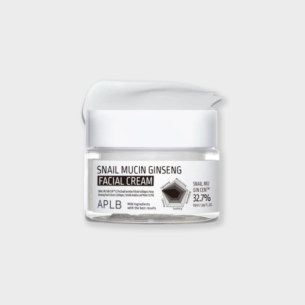 APLB Snail Mucin Ginseng Facial Cream - 55ml