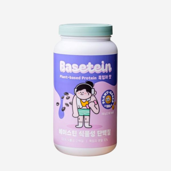 Basetein Plant-Based Protein Powder (Black Sesame Flavor) - 700g