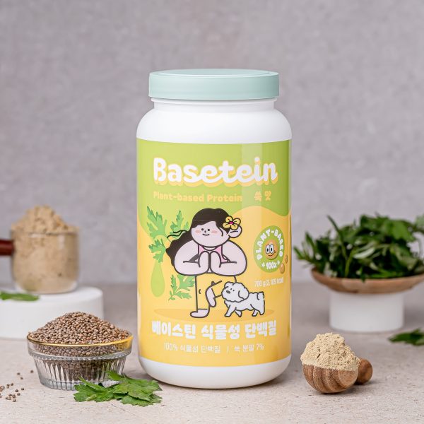 Basetein Plant-Based Protein Powder (Mugwort Flavor) - 700g