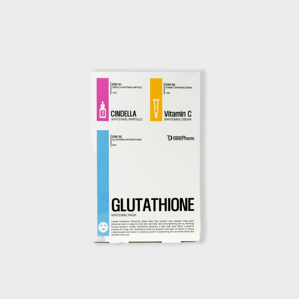 Daehan New Pharm Glutathione Whitening Mask - (25ml+1.5ml+1.5ml)