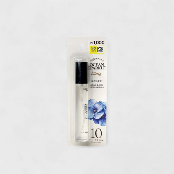 Daily Comma 10 Fragrance Mist Ocean Sparkle (Woody) - 15ml