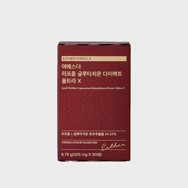 Esther Formula Lyuh Esther Liposome Glutathione Direct Ultra X (325mg*30ea) - 9.75g