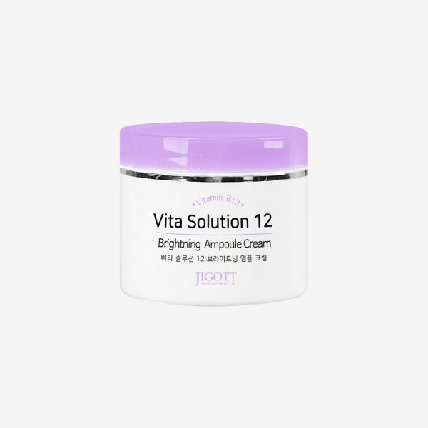 Jigott Vita Solution 12 Brightening Ampoule Cream -100ml