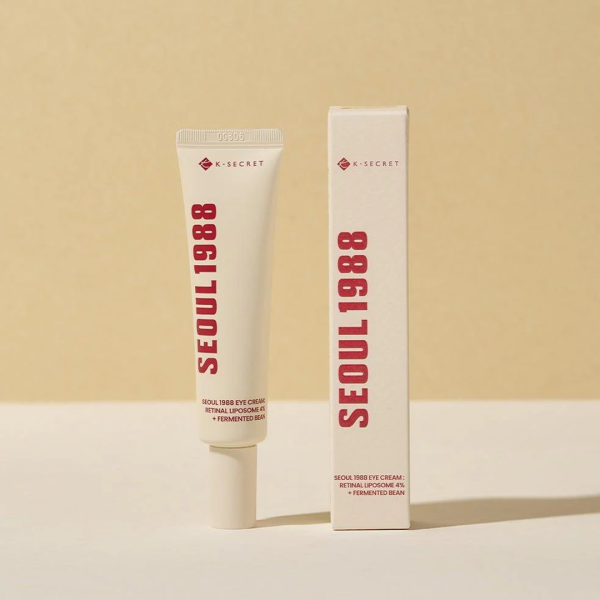 K-Secret Seoul 1988 Eye Cream : Retinal Liposome 4% + Fermented Bean - 30ml