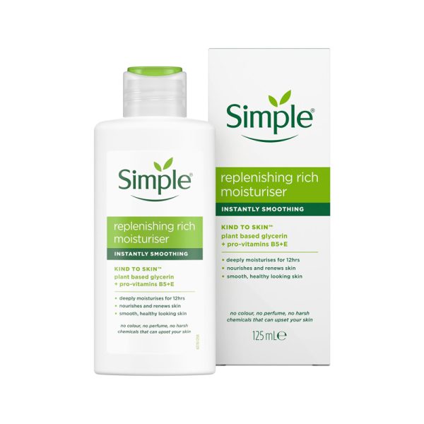 Simple Kind to Skin Replenishing Rich Moisturiser - 125 ml