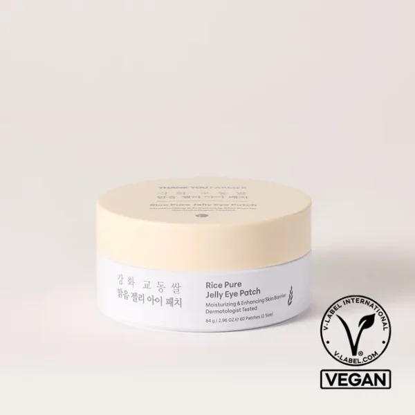 Thank You Farmer Rice Pure Jelly Eye Patch - 84g